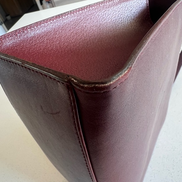 Rare Coach 6701 Bridle Top Handle Kelly Bag, Burgundy, Good Vintage Condition - Picture 10 of 16